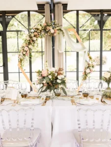 Mariage en Morbihan - Service traiteur clés en main avec mise en place et décoration